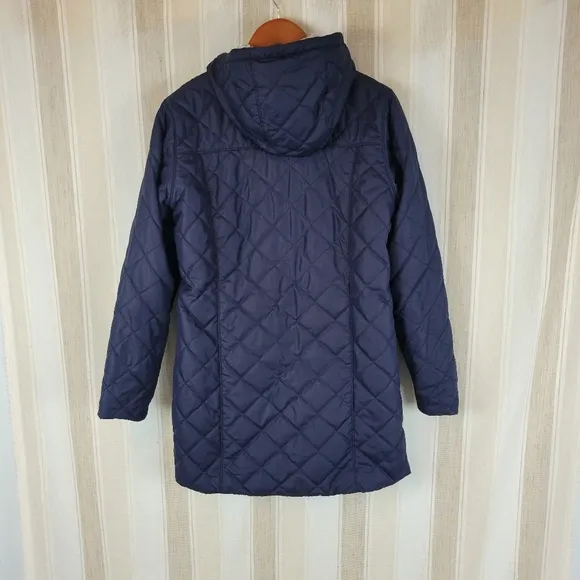 Columbia Copper Crest Long Jacket Coat Blue Size Medium