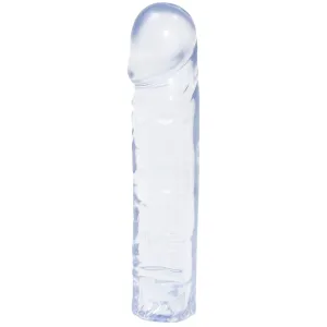 Crystal Jellies Classic Dong 8 Inch - Clear