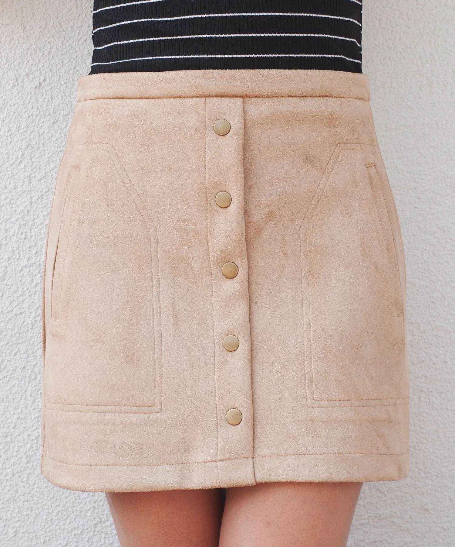 Dakota Suede Skirt
