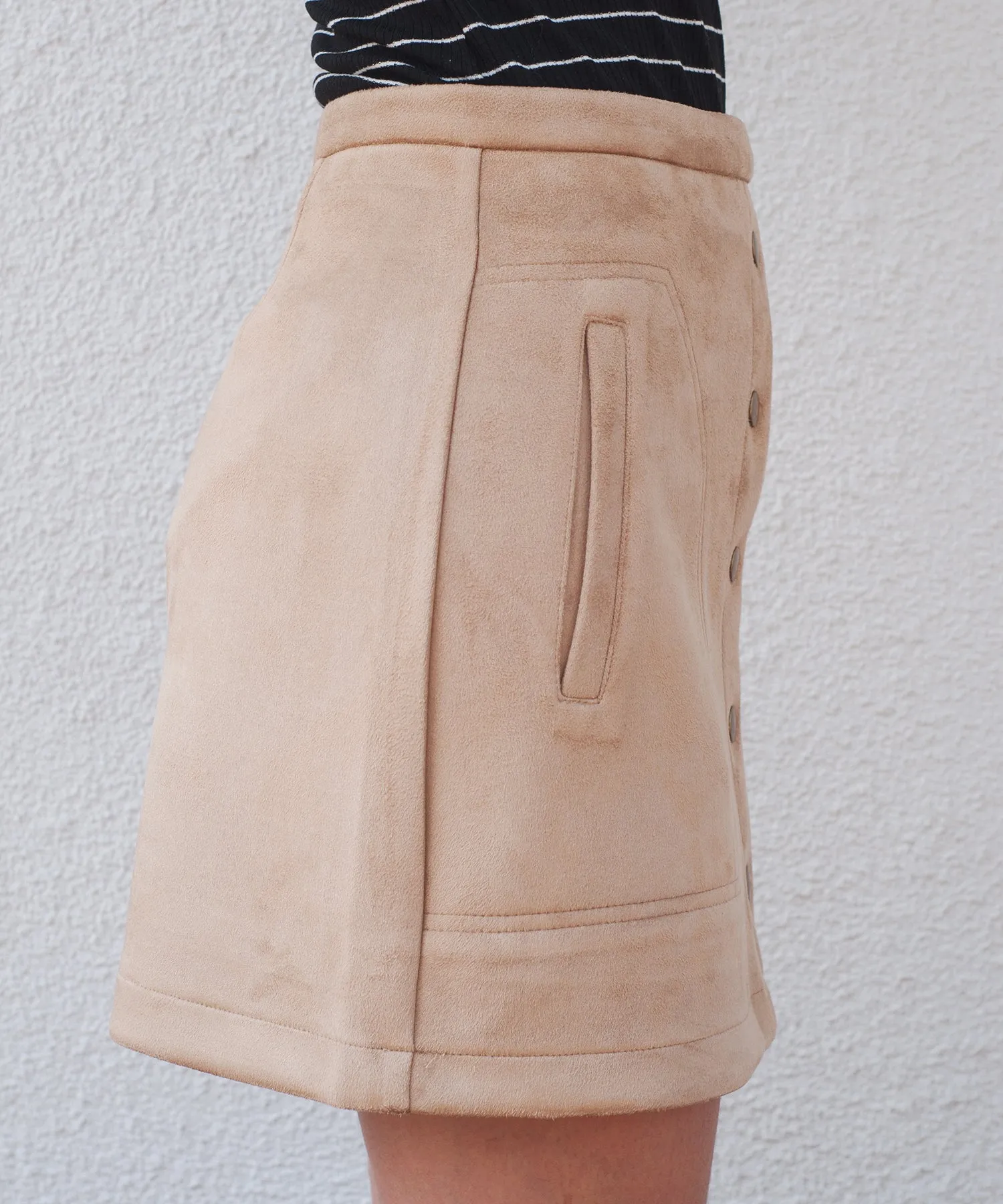 Dakota Suede Skirt