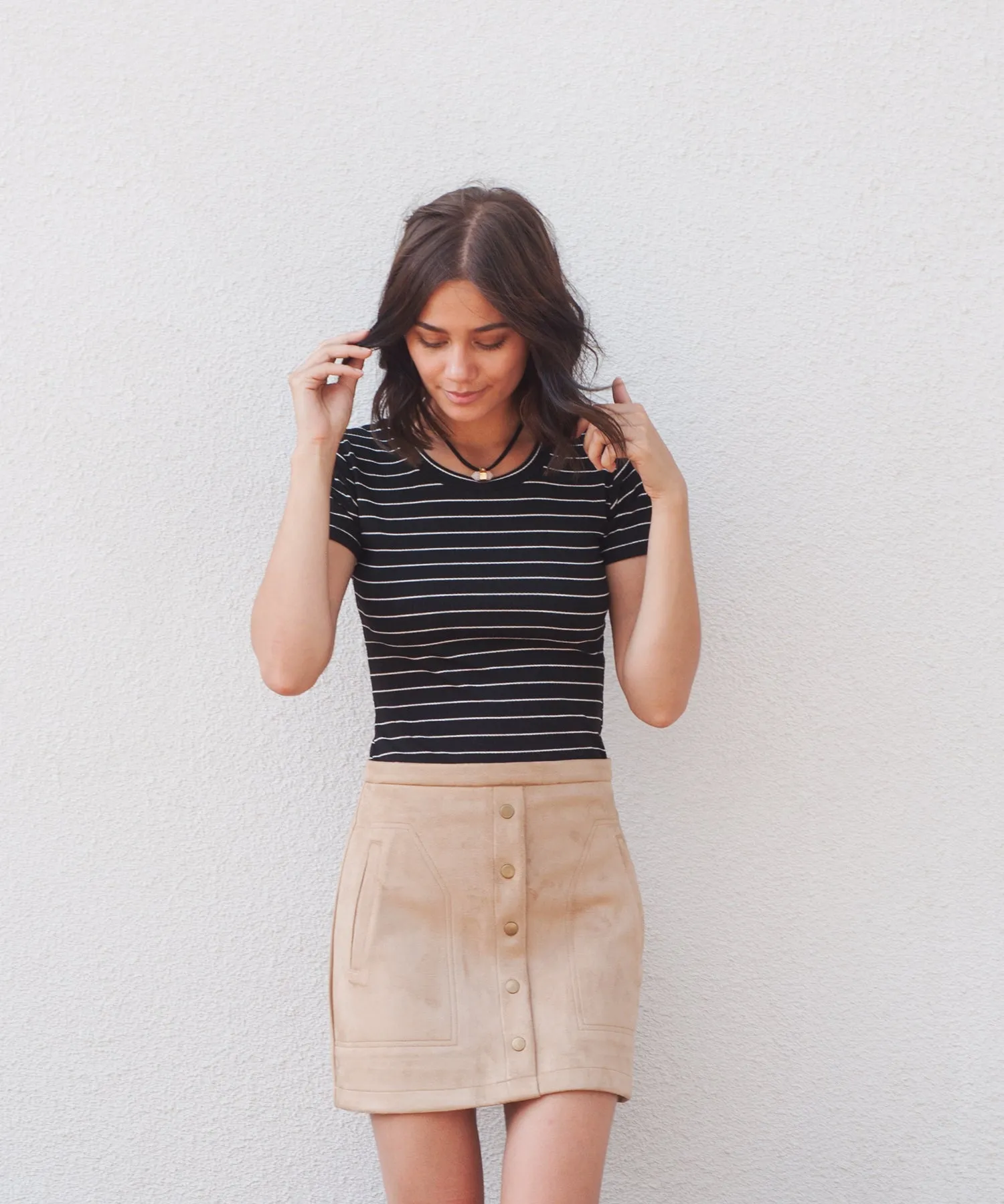 Dakota Suede Skirt