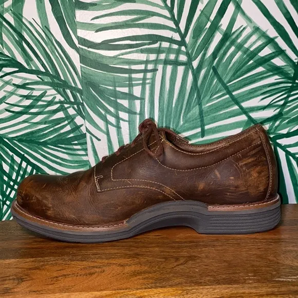 Dansko Brown Oiled Leather Josh Oxfords Men’s 44/10.5-11 8301070207
