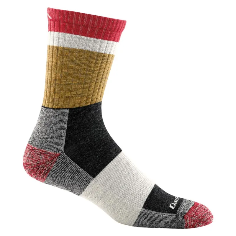 Darn Tough Men's Heady Stripe Micro Crew Light Cushion