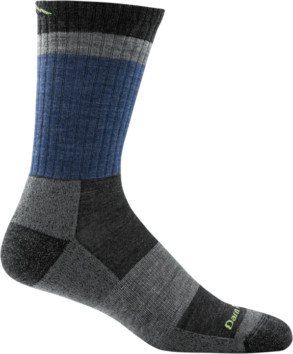 Darn Tough Men's Heady Stripe Micro Crew Light Cushion