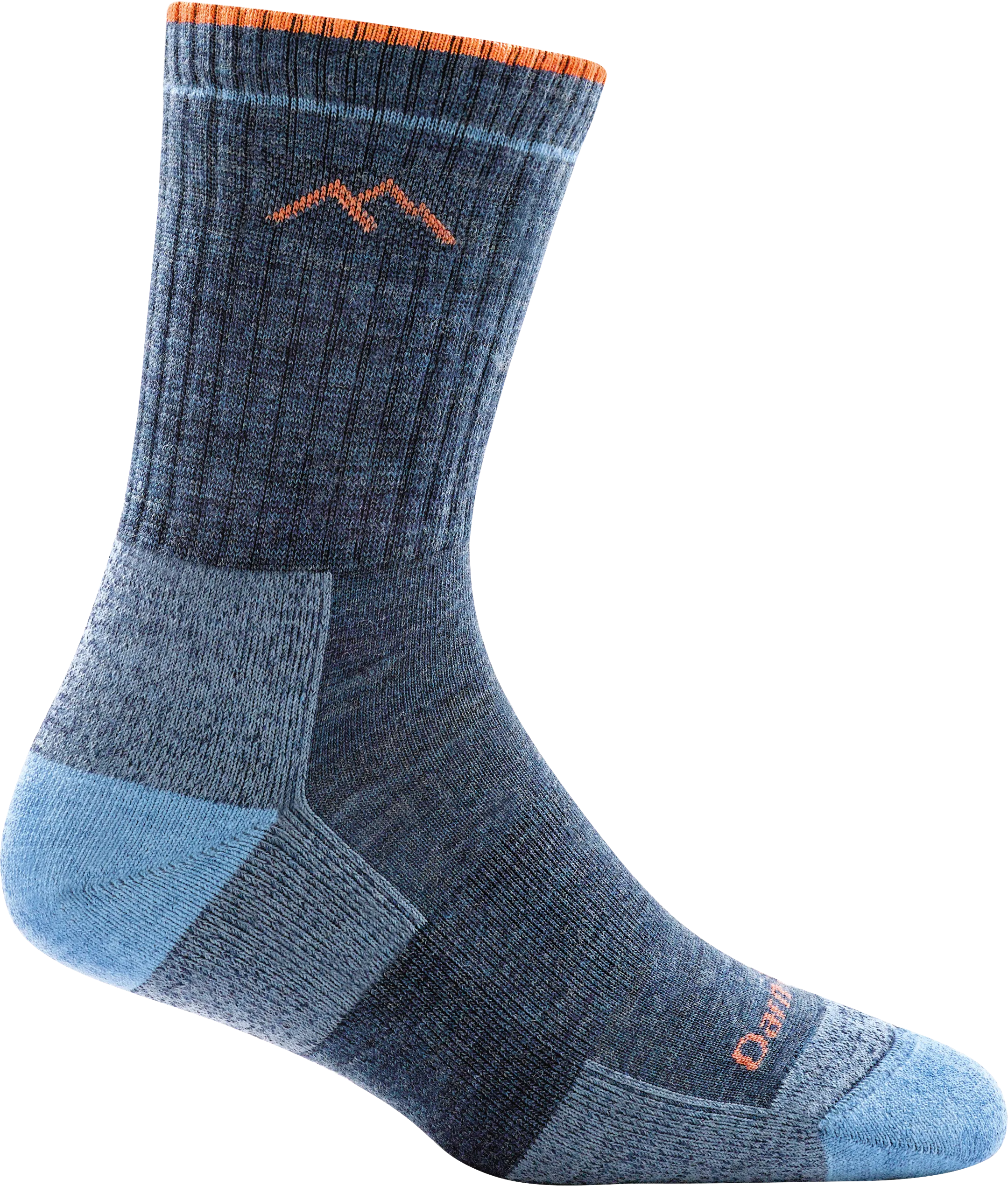 Darn Tough Womens 1903 Hiker Micro Crew Midweight with Cushion Merino Wool Socks