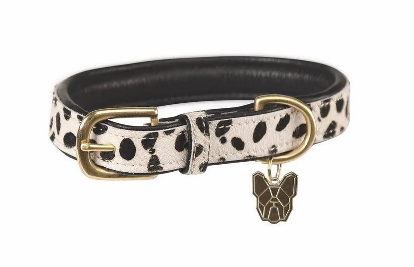 Digby & Fox Cow Hair Dog Collar