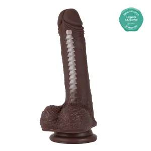 Dildo Uriel Brown Flexible