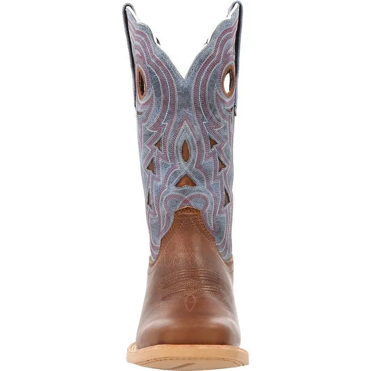 Durango Lady Rebel Pro Women’s Golden Brown & Periwinkle Western Boot DRD0422