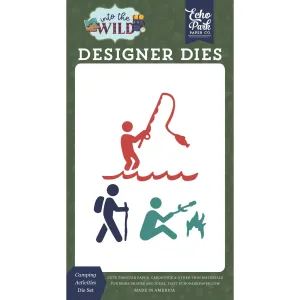 Echo Park - Into The Wild - Die Set - Camping Activities