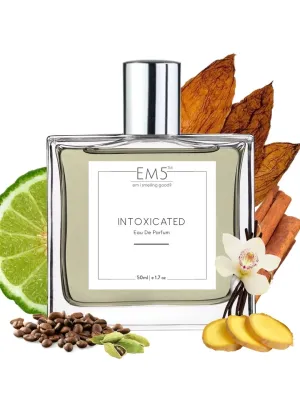 EM5™ Intoxicated Unisex Perfume | Eau de Parfum Spray for Men & Women | Cinnamon Warm Spicy Fragrance Accords | Luxury Gift for Him & Her | Sizes Available: 50 ml / 15 ml