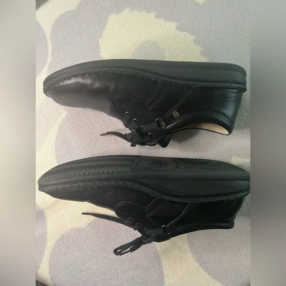 Finn Comfort Oxfords Men’s Leather Black Size 10