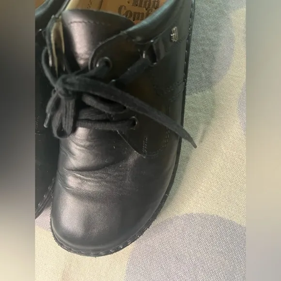 Finn Comfort Oxfords Men’s Leather Black Size 10
