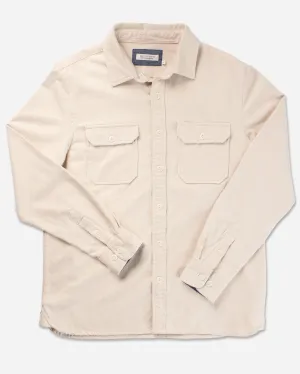 Flannel - Utility Shirt - Ecru H1