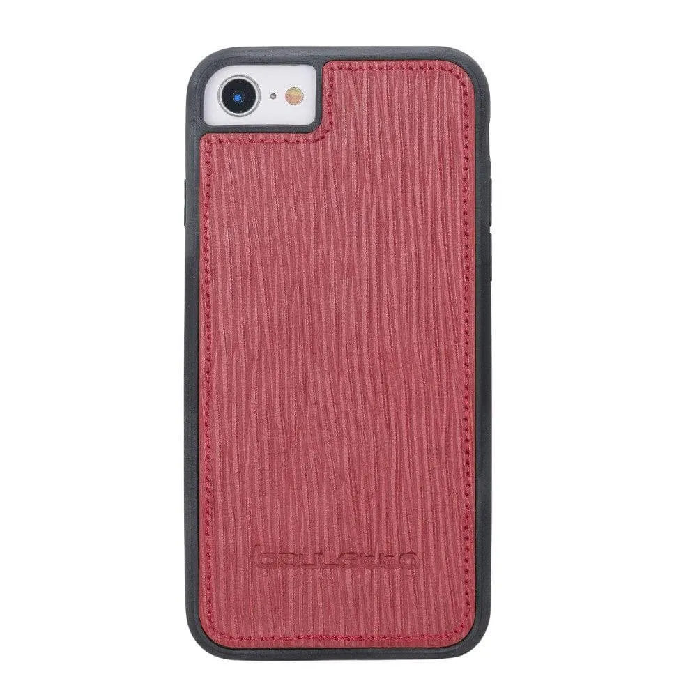 Flexible Genuine Leather Back Cover for Apple iPhone 8 Series