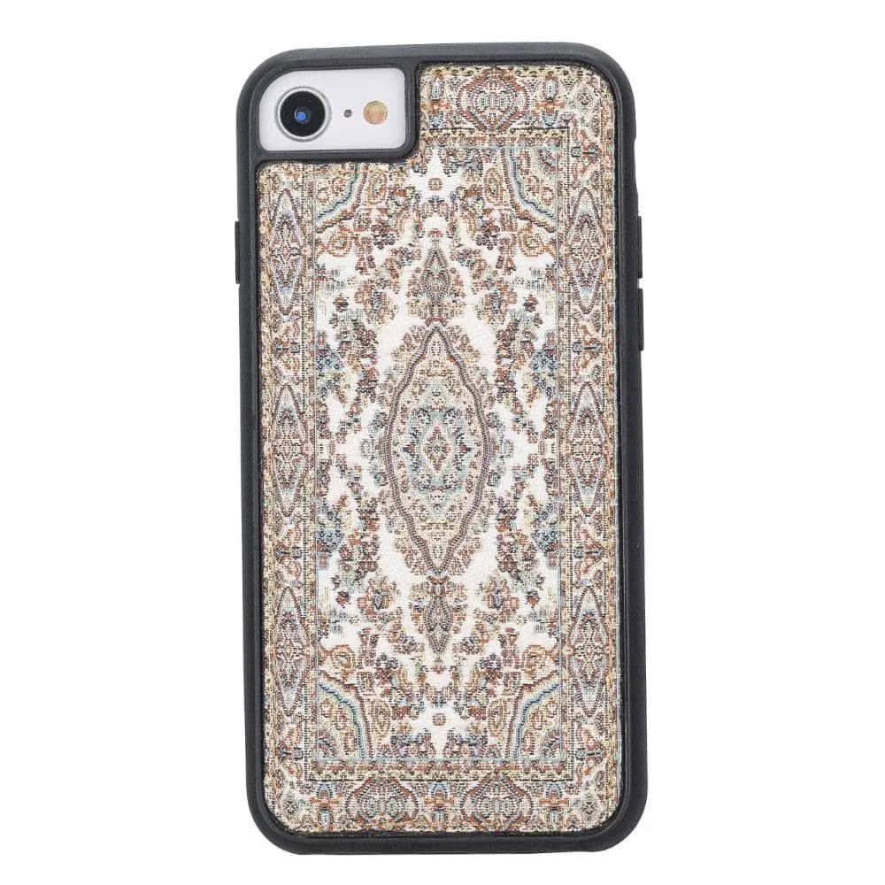 Flexible Genuine Leather Back Cover for Apple iPhone 8 Series
