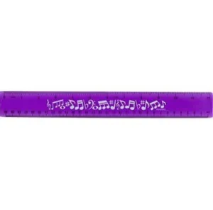 FLEXIBLE RULER 12" PURPLE