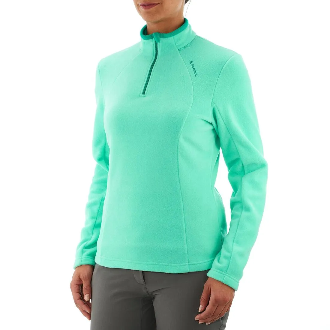 Forclaz 50 Women's Mountain Hiking Fleece - Emboss Pink
