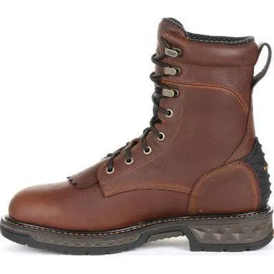 Georgia Men's Carbo Tec LT 8" Soft Toe Waterproof Lacer Work Boot -Brown- GB00309
