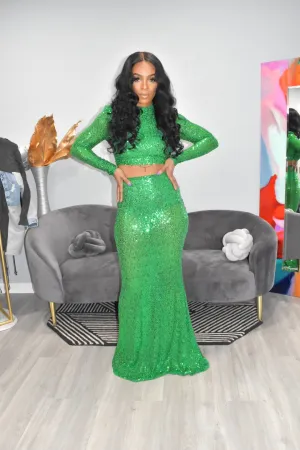Glamour Chic Sequin Set