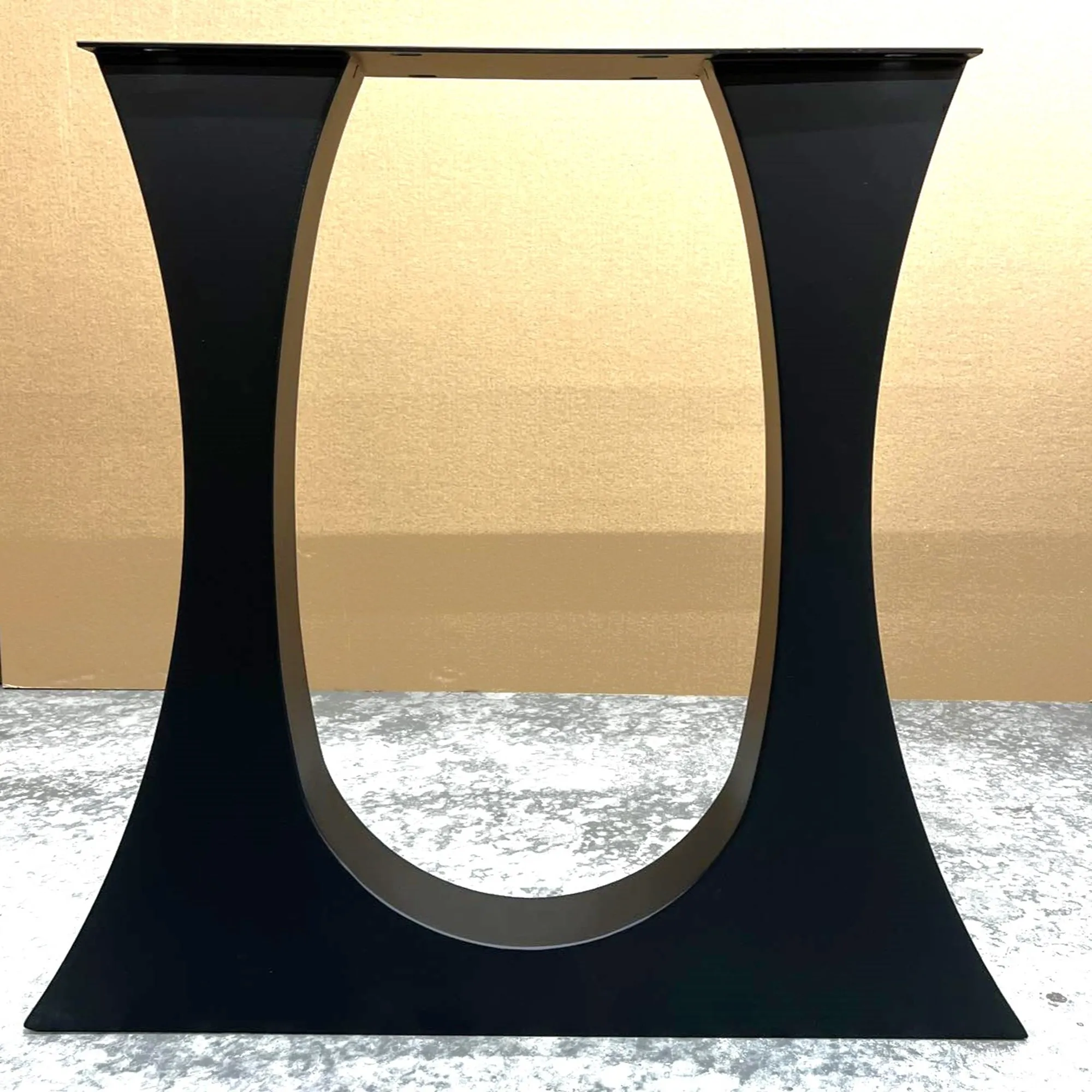 H28" x W30" Stylish U Dining Table Legs - Pair