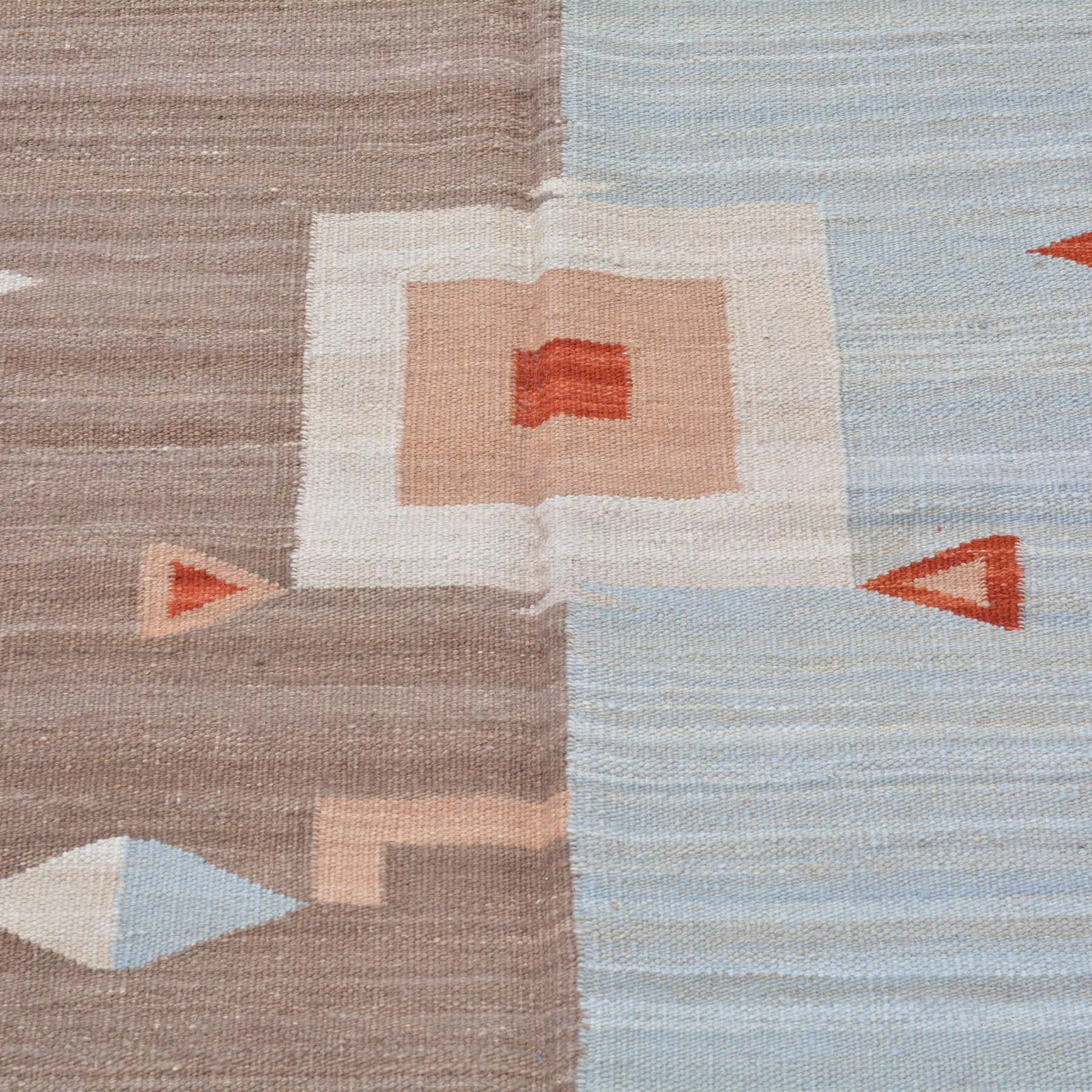 Hand-Woven Reversible Kilim Handmade Wool (Size 8.0 X 10.0) Brrsf-6021