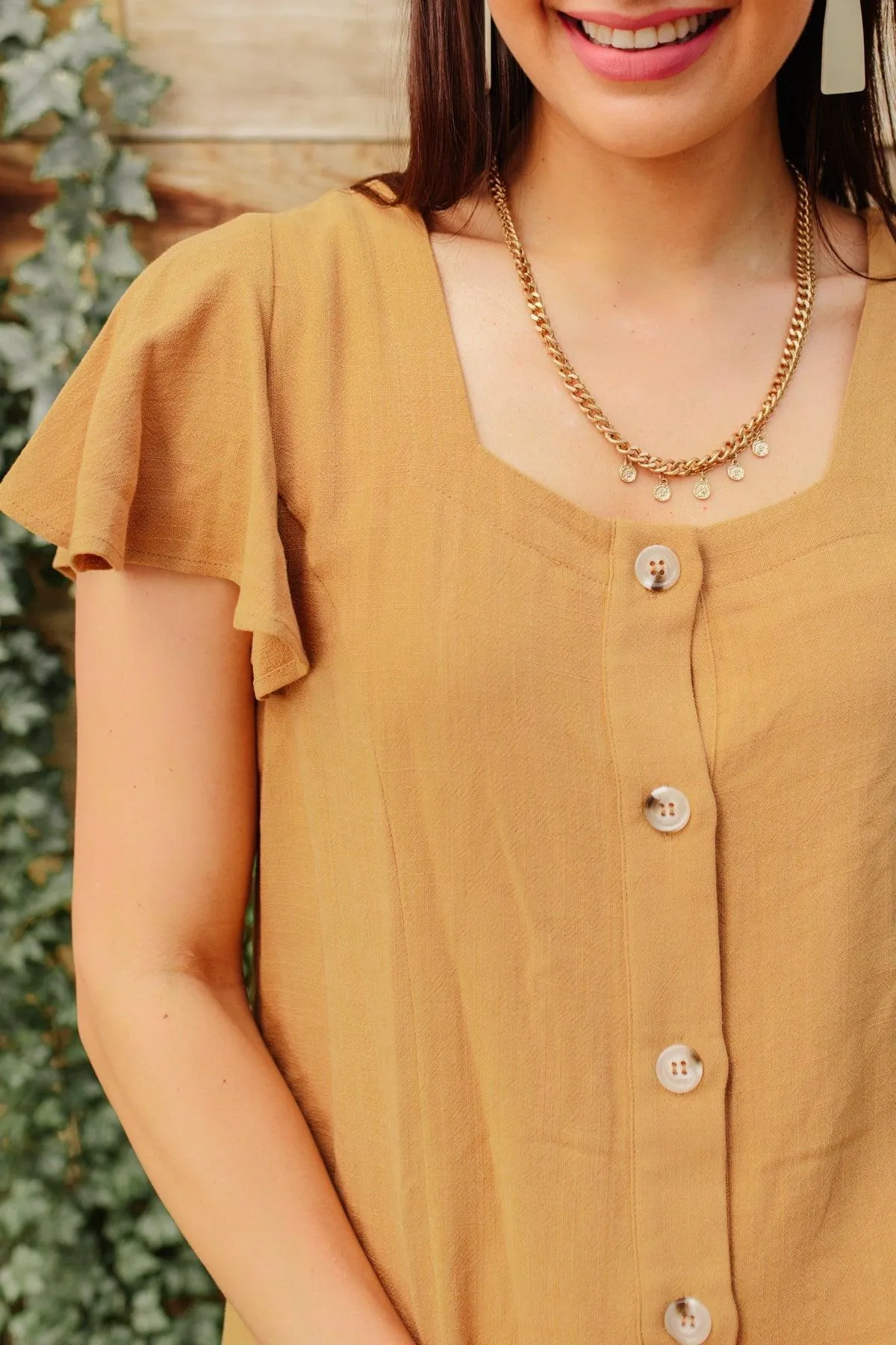Hazel Blues® | Envy Me Top in Taupe