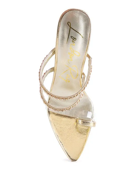 High Heeled Toe Sandals
