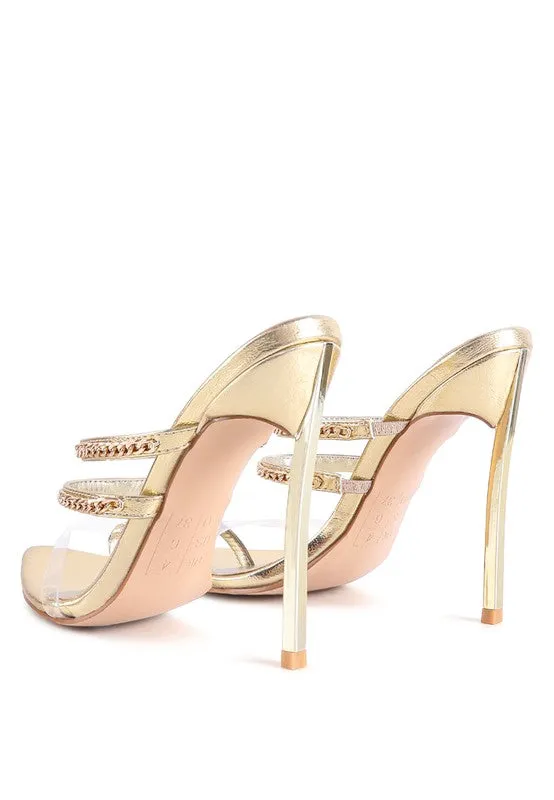 High Heeled Toe Sandals