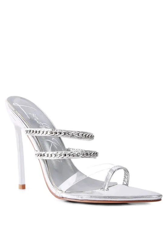 High Heeled Toe Sandals
