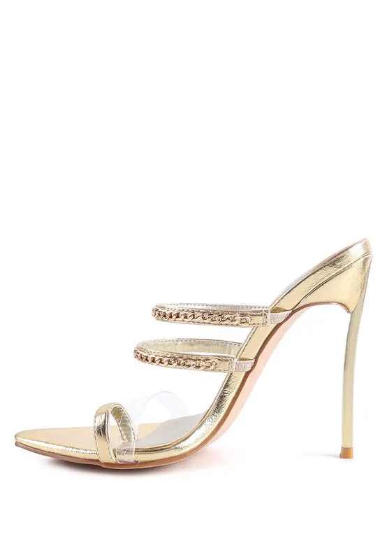 High Heeled Toe Sandals