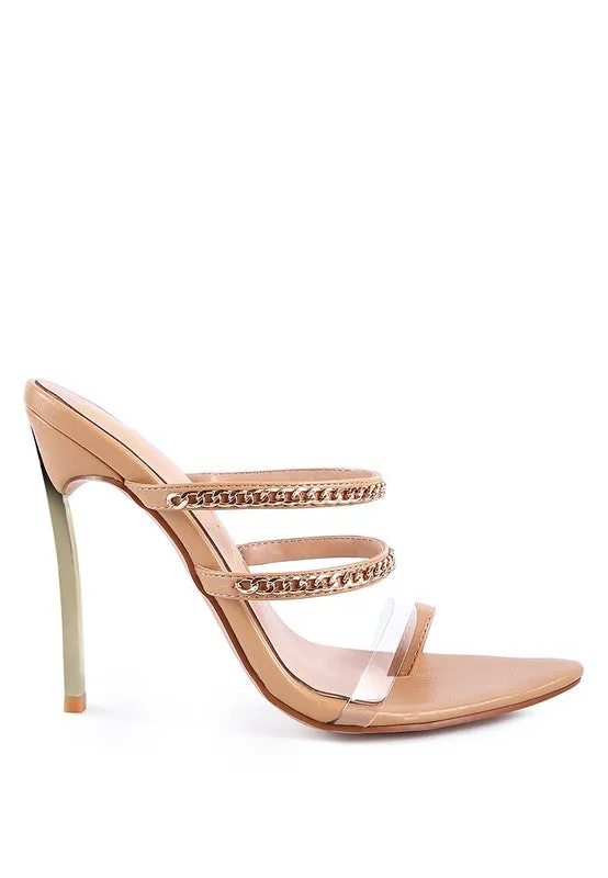 High Heeled Toe Sandals