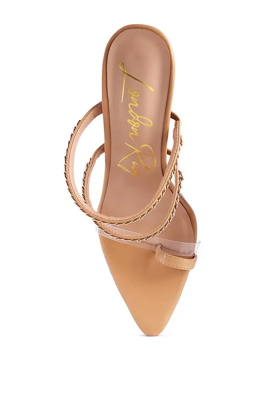 High Heeled Toe Sandals