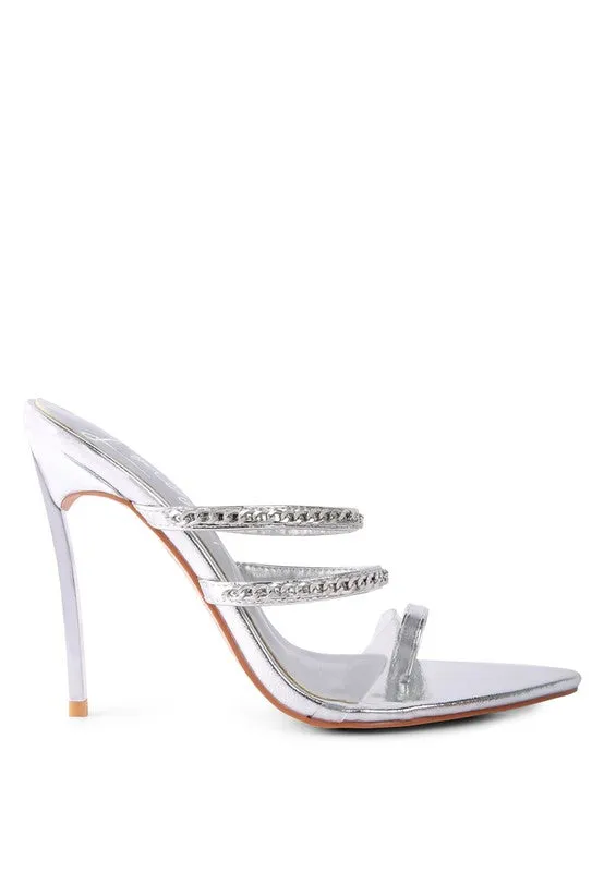 High Heeled Toe Sandals