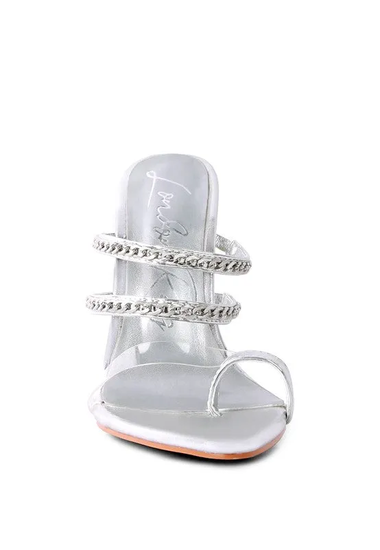 High Heeled Toe Sandals