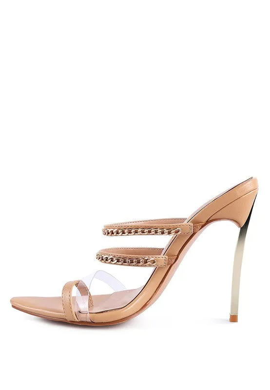 High Heeled Toe Sandals