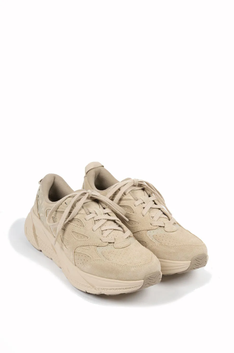 HOKA CLIFTON L SUEDE SHIFTING SAND