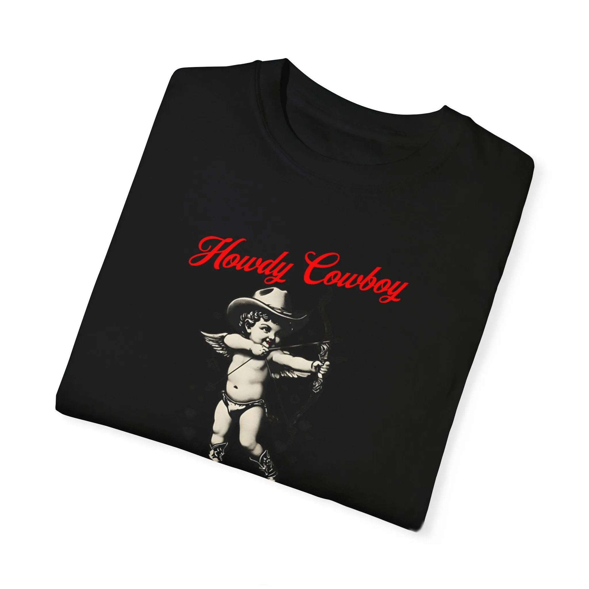 Howdy Cowboy Straight to the Heart Valentine Shirt