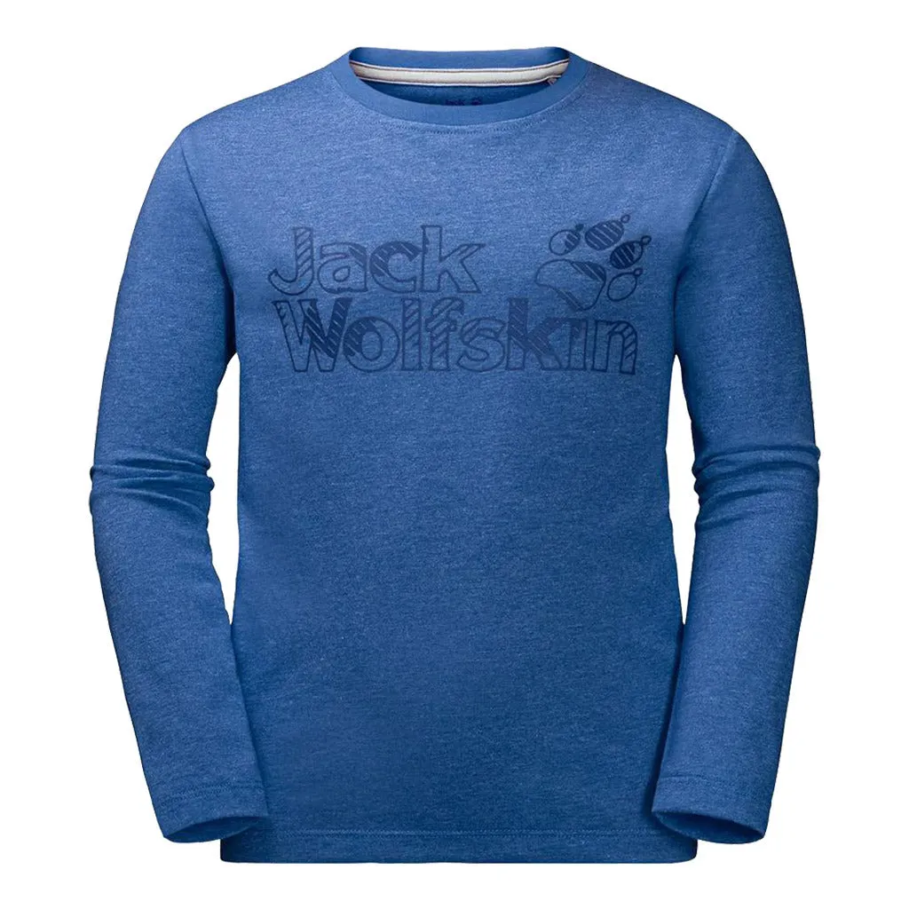 Jack Wolfskin Boys Long Sleeve Cotton Tee