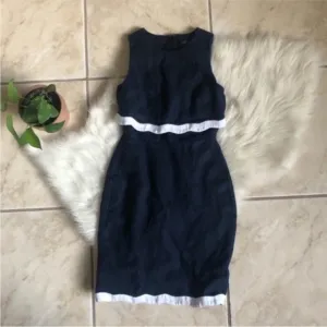 J.Crew Going Places in Linen Work/Office Dress