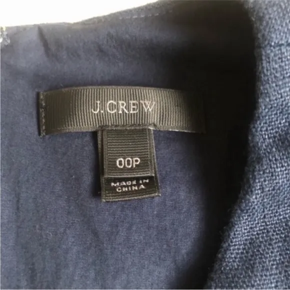 J.Crew Going Places in Linen Work/Office Dress
