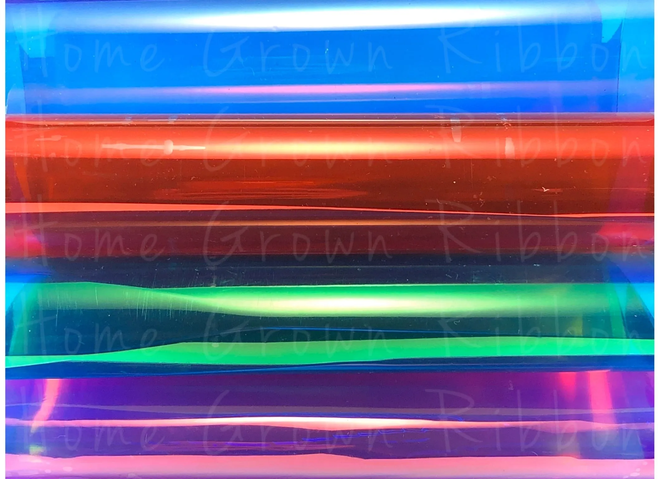 Jelly Holographic Waterproof Sheets - Purple - Red - Blue - Tropic