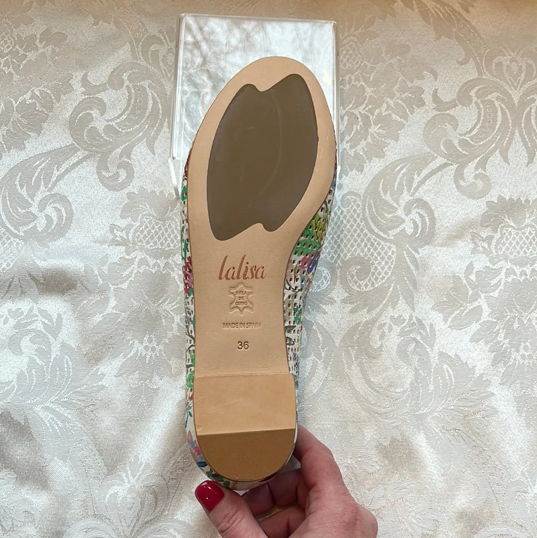LALISA SOFIA FLORAL LOAFER