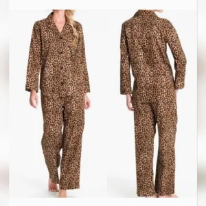 Lauren Ralph Lauren Leopard Print Lounge Set. XL. Like New.