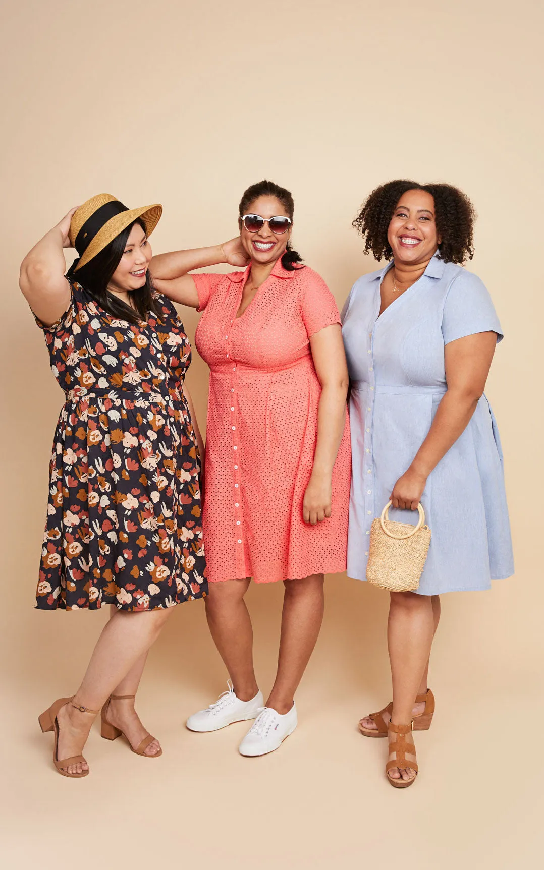 Lenox Shirtdress 12-32 printed pattern: Wholesale