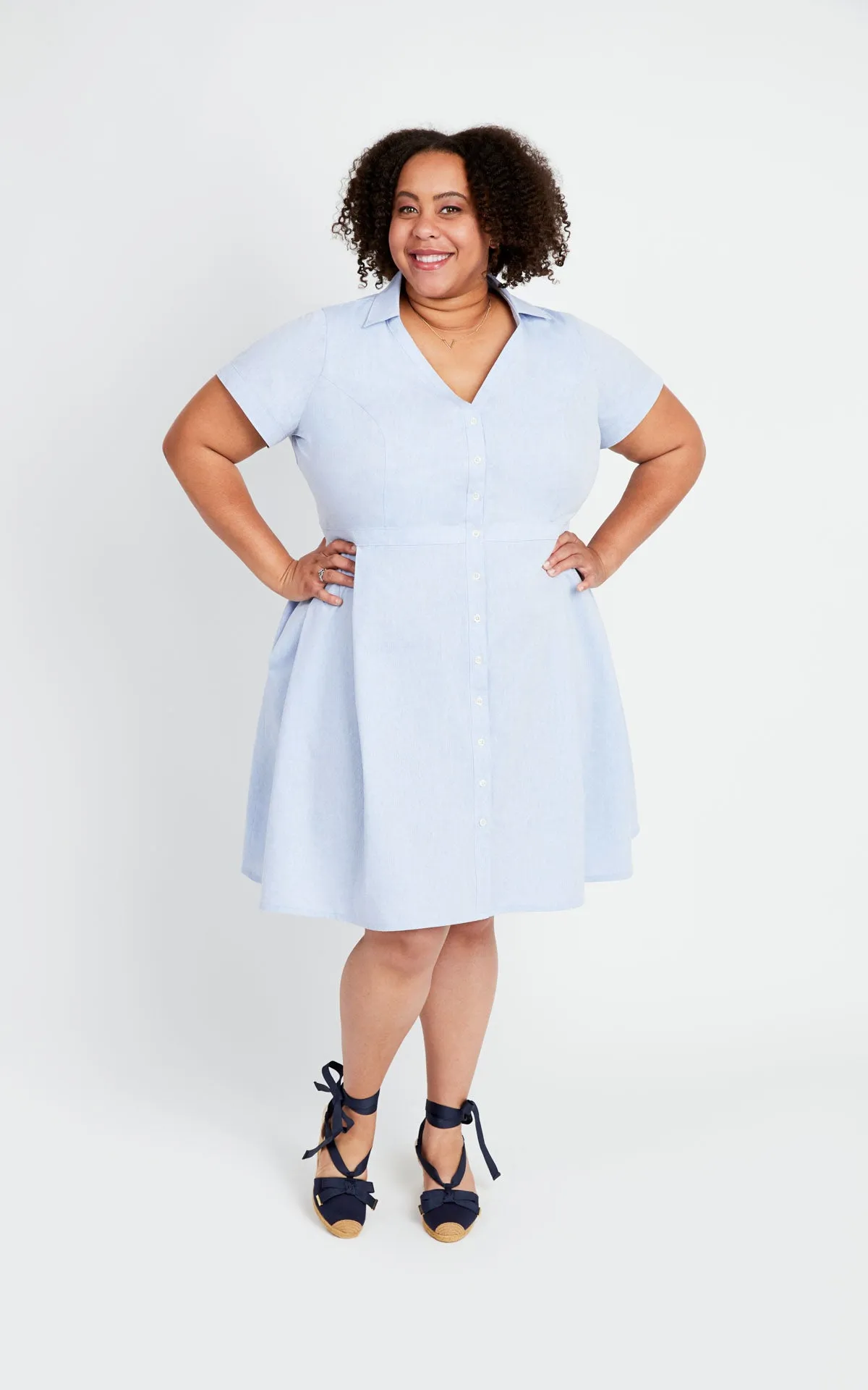 Lenox Shirtdress 12-32 printed pattern: Wholesale