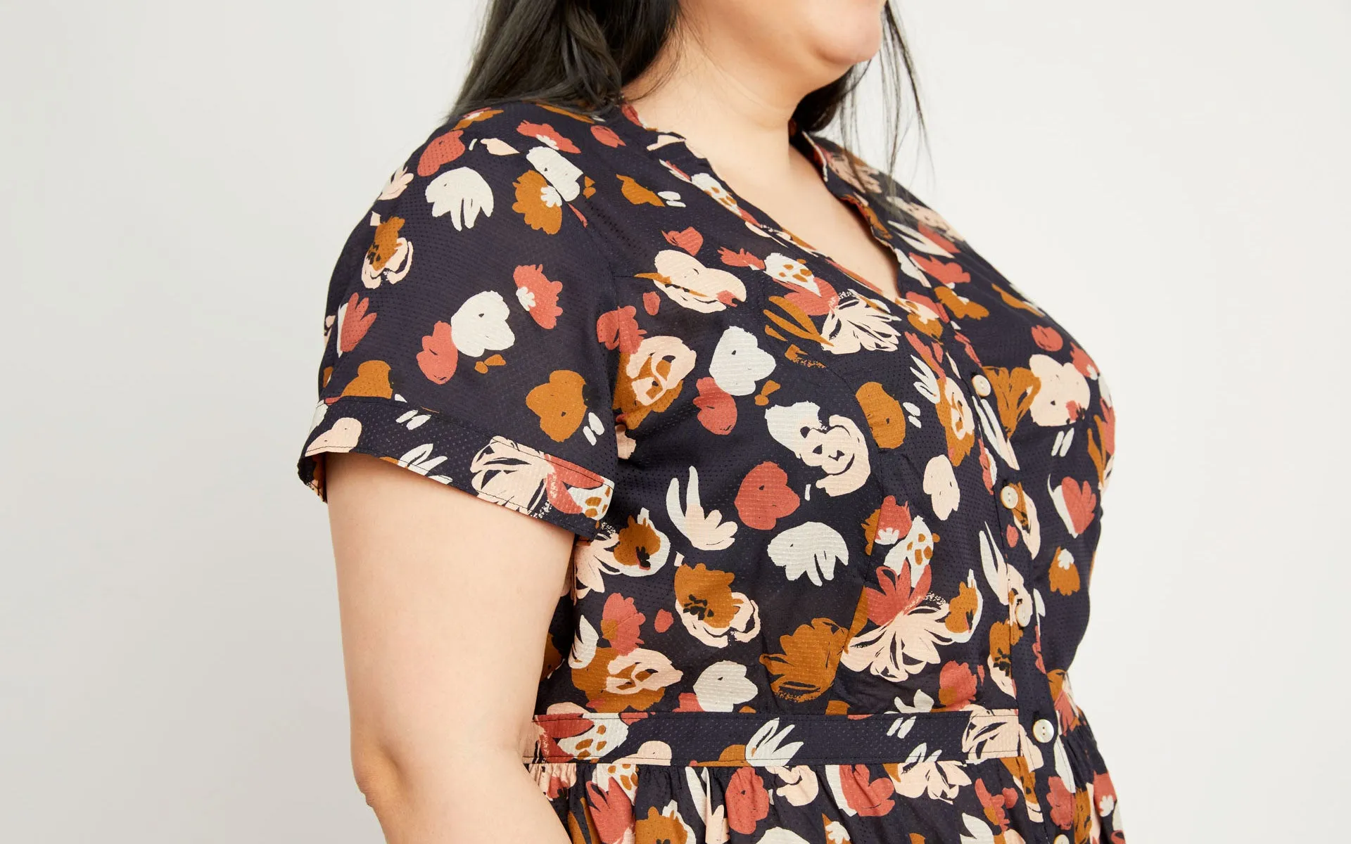 Lenox Shirtdress 12-32 printed pattern: Wholesale