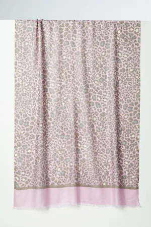 Leopard Print Scarf
