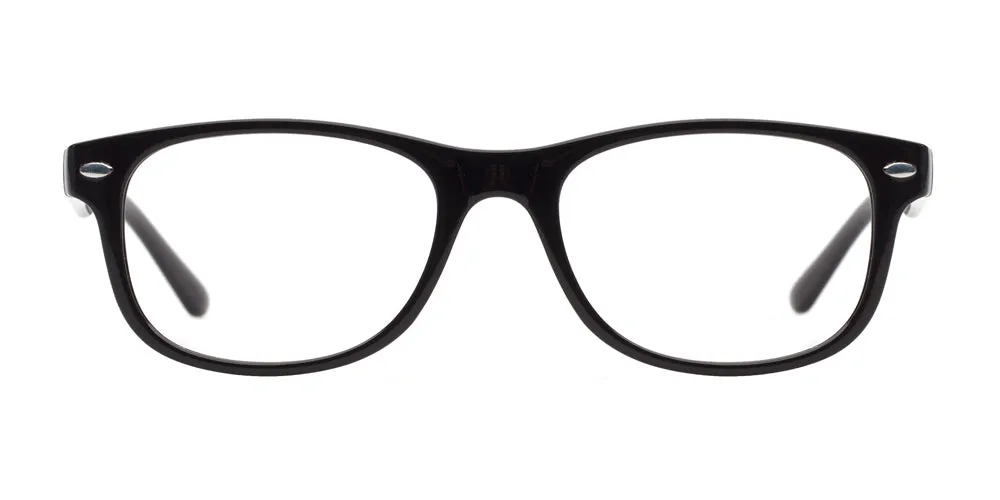 Loris Kids Unbreakable Flexible Bendable Square TR90 Eyeglasses, K-206
