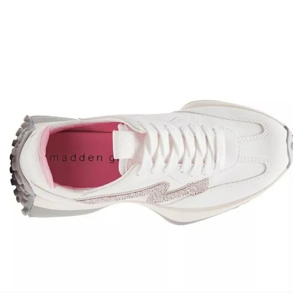 madden girl MELISEE Girls' Rhinestone Sneakersmadden girl size 13