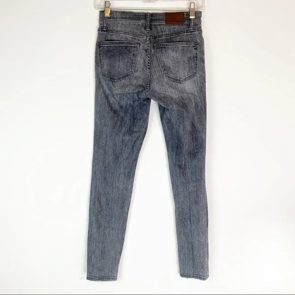 Madewell 9” High Riser Skinny Skinny Gray Wash 25